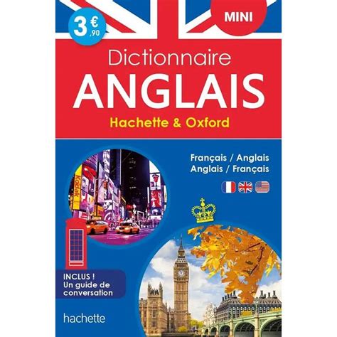 Hachette Oxford Mini Dictionnaire Bilingue Anglais Fran Ais Pas Cher