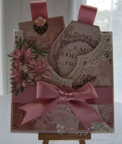 Craftingallday Creations Valentine Cards Handmade Shabby Chic