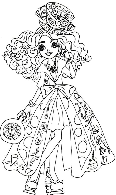 Ever After High Para Colorear