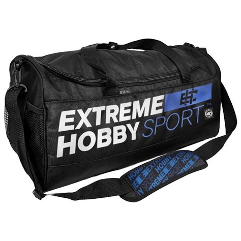 Torba Sportowa Extreme Hobby Classic Czarno Niebieska Niebieski