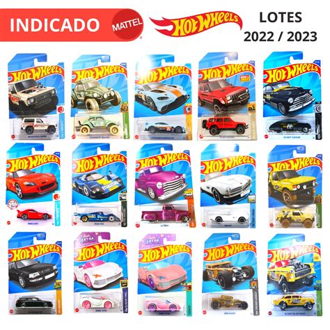 Carrinho Hot Wheels Lotes 2022 E 2023 La Troca Shopee Brasil