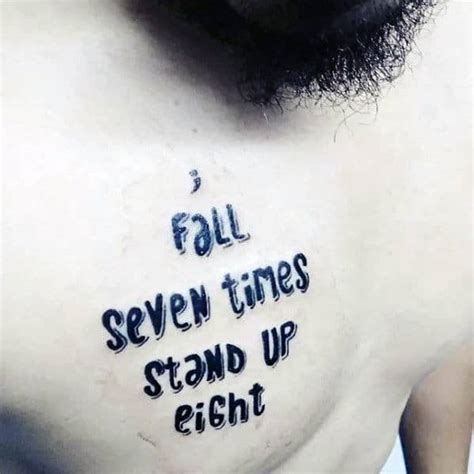 41 Inspiring Chest Quote Tattoo Designs for Men [2023 Guide]