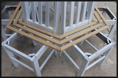 Diy Recycled Chair Tree Bench Tutorial