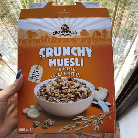 Crownfield Crunchy Muesli Alla Frutta Review Abillion