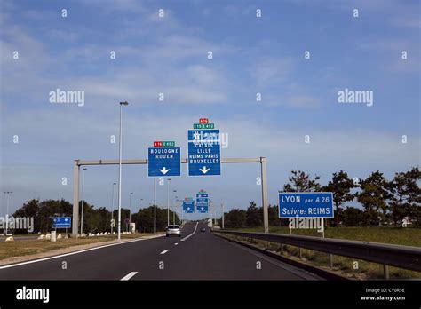 Autoroute Autoroute Frankreich Fotos Und Bildmaterial In Hoher