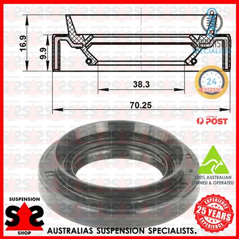 Front Axle Shaft Seal Differential Suit Kia Seltos Sp Sp I T