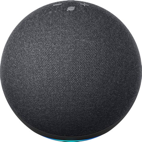 Best Buy: Amazon Echo Dot (4th Gen) Smart speaker with Alexa Charcoal ...