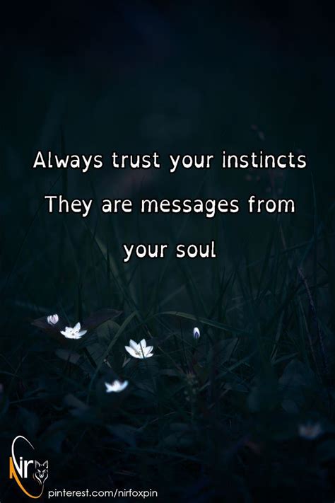 Always Trust Your Gut Feeling Quotes Eilis Harlene