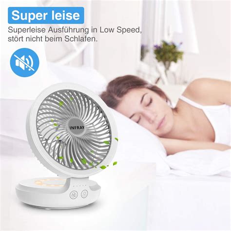 Infray USB Tischventilator Mit Lampe Kaufen Bei Galaxus