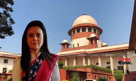 Breaking Tmc Mp Mahua Moitra Moves Supreme Court Challenging Gujarat