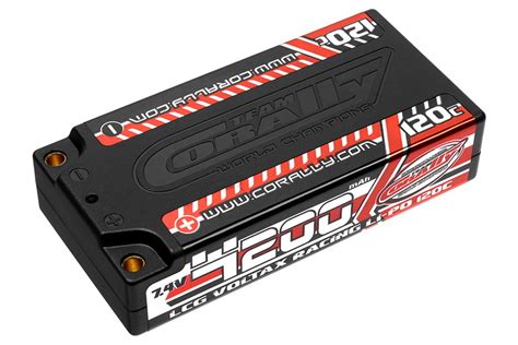 Team Corally Voltax C Lipo Battery Mah V Lcg Shorty S Mm