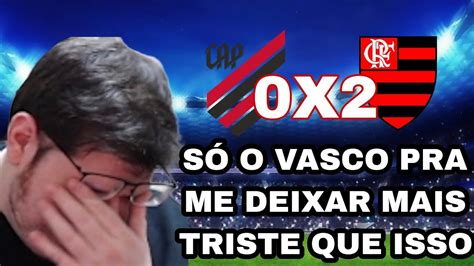 CASIMIRO REAGE A ATHLETICO PR 0X2 FLAMENGO PELA COPA DO BRASIL 2023