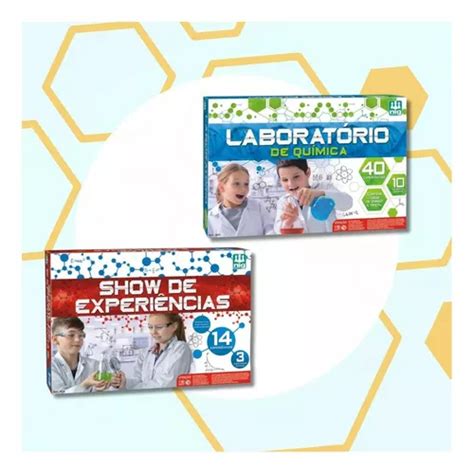 Kit Show De Experiências Laboratório De Química Infantil Parcelamento