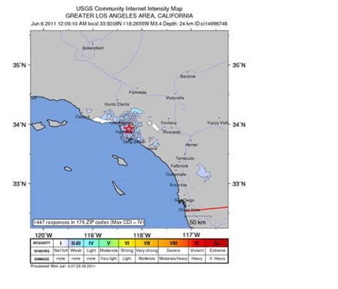 Slight Earthquake Off Long Beach Today | Belmont Shore, CA Patch