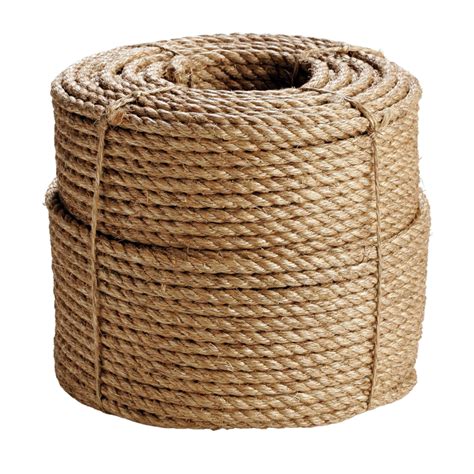 3 Strand Twisted Natural Fiber Manila Rope Erin Rope Corporation