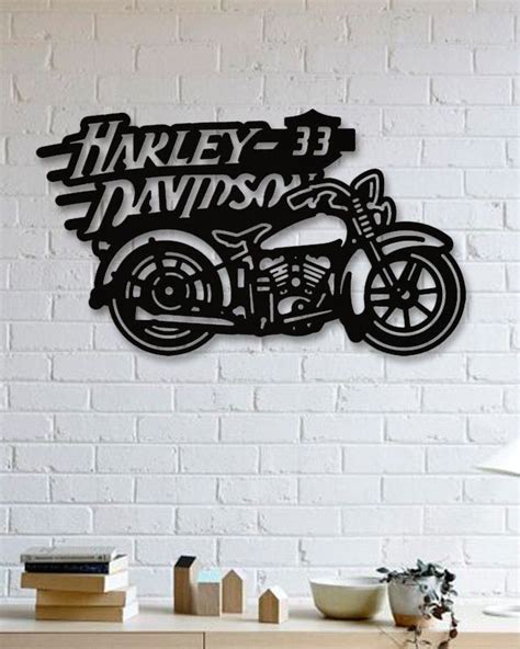 Unique Custom Designed Wall Decoration Productharley Davidson Metal