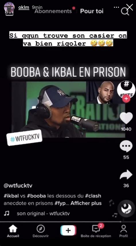 Booba D Truit Compl Tement Ikbal Le Fr Re De Rohff Qui A Parl De Son