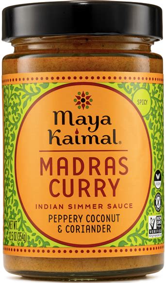 Authentic South Indian Madras Curry Simmer Sauce Maya Kaimal