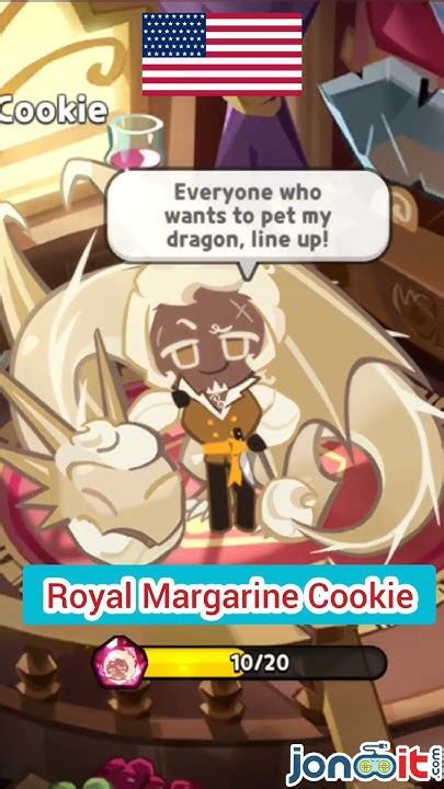 Royal Margarine Cookie Voice Over Dub English Asmr Cookie Run