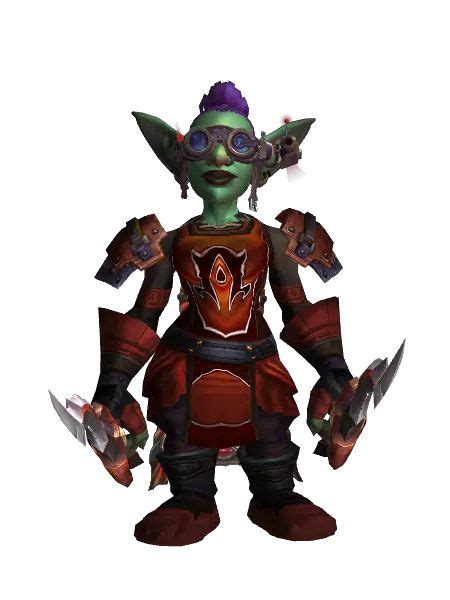 Goblin Engineer World Of Warcraft Goblin Warcraft