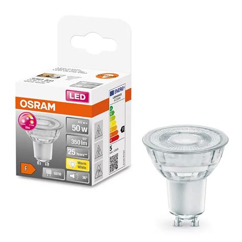 Osram Led Glas Reflektor Par W W Gu Lm K K Glow