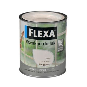 Flexa Strak In De Lak Hoogglans Zacht Roze Ml Karwei