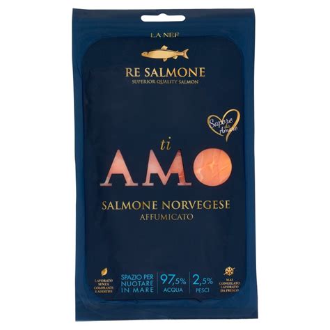 Re Salmone Ti Amo Salmone Norvegese Affumicato Everli