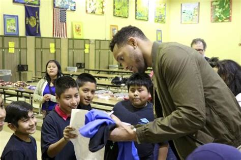 Evan Turner Visits Alder Elementary School Reynolds School District