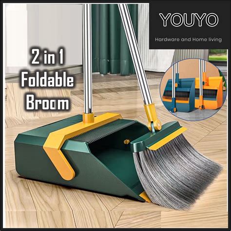 In Foldable Broom Dustpan Set In Broom Set Water Wiper Penyapu