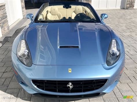 Azzurro California Light Blue 2013 Ferrari California 30 Exterior