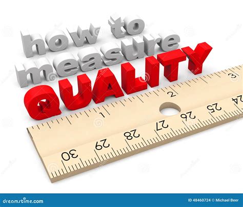 How To Measure Quality Improvement Stock Illustration Illustration Of