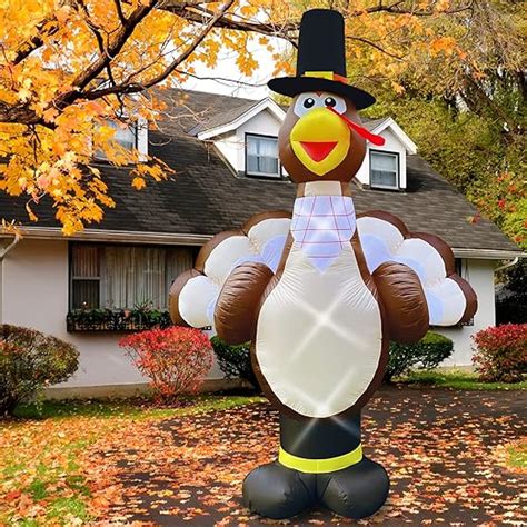 Amazon Evoio 12 Ft Thanksgiving Blow Up Turkey Inflatable Outdoor