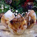 Golden Healer Quartz Flames For Empowerment And Wellness