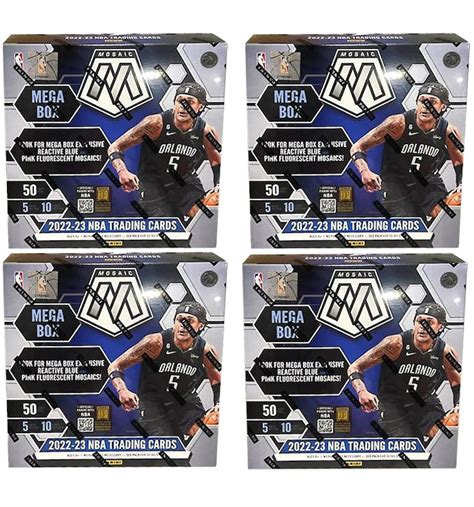 2022 2023 Panini Mosaic Basketball Mega Box 4x Lot 2022 2023 Us