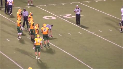 Deer Lakes Football Versus South Allegheny 2015 Youtube