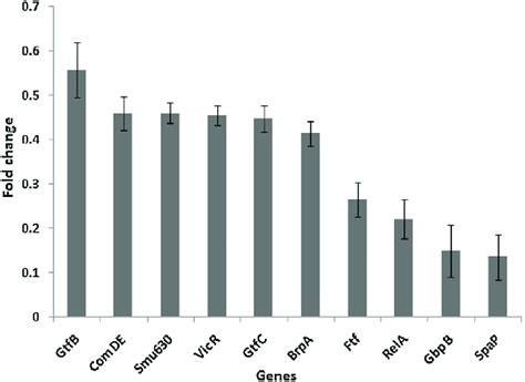 Effect Of Eugenol On Gene Expression Of Streptococcus Mutans Download Scientific Diagram