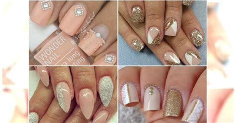 Paznokcie Nude Plus Wzorki Cielisty Manicure W Ciekawszym Wydaniu