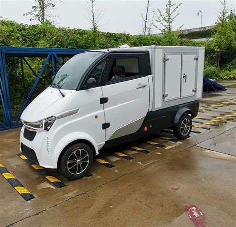 Chinese Eec L7e Mini Electric Pickup Truck For Last Mile Delivery