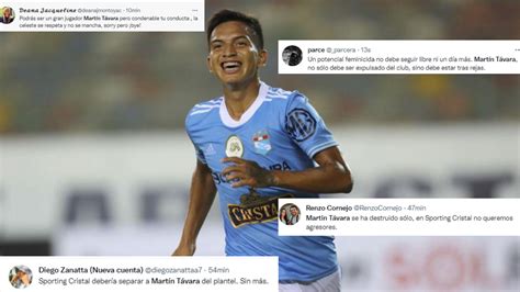 Martín Távara Hinchas De Sporting Cristal Piden Su Salida Del Club En Redes Sociales Infobae