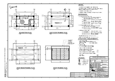 Sample Structural Plan | PDF | Engineering | Economic Sectors