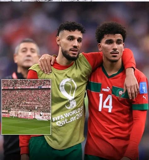 جماهير بايرن ميونيخ الألماني تهاجم اللاعب المغربي نصير مزراوي بسبب أبو خلال