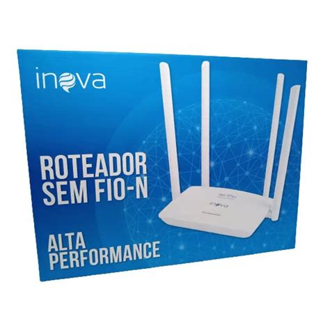 Roteador De Alta Performance Wireless Inova Shopee Brasil