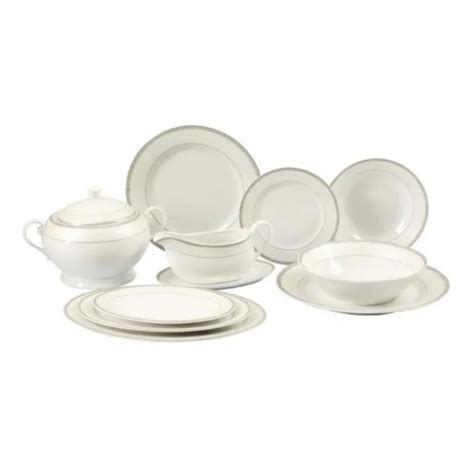 Aparelho De Jantar Pe As Porcelana Elite Casambiente No Shoptime