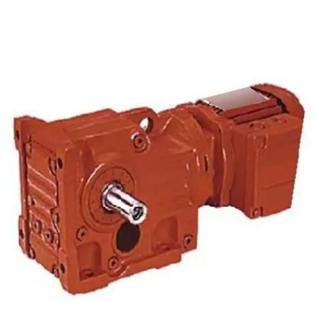 Right Angle K S F R Series Bevel Helical Gear Reducer Gearbox Solid Hollow Shaft Hard Teeth