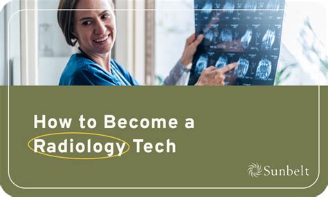 How To Become A Radiologic Technologist Sunbelt Staffing