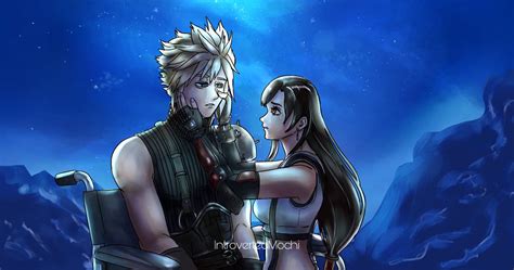 Cloud x Tifa Fan Art by IntrovertedMochi on DeviantArt