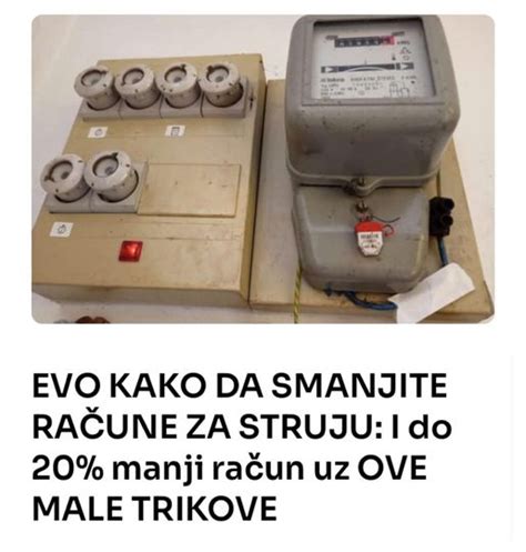 EVO KAKO DA SMANJITE RAČUNE ZA STRUJU I do 20 manji račun uz OVE MALE