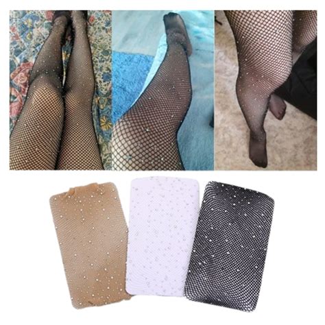 Meia Cal A Arrast O Strass Brilho Preta Nude Branco Anita Sexy Fantasia Shopee Brasil