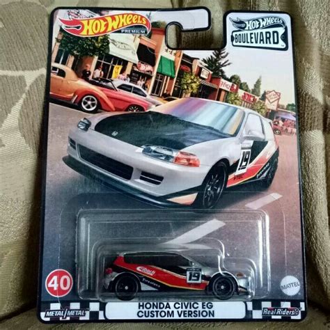 Hot Wheels Honda Civic Eg Custom Version For Collection Shopee Malaysia