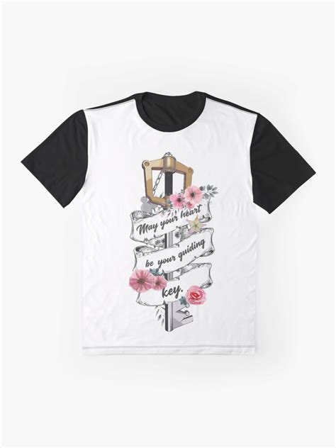 Kingdom Hearts May Your Heart Be Your Guiding Key 2 T Shirt By Dajanadesign Redbubble